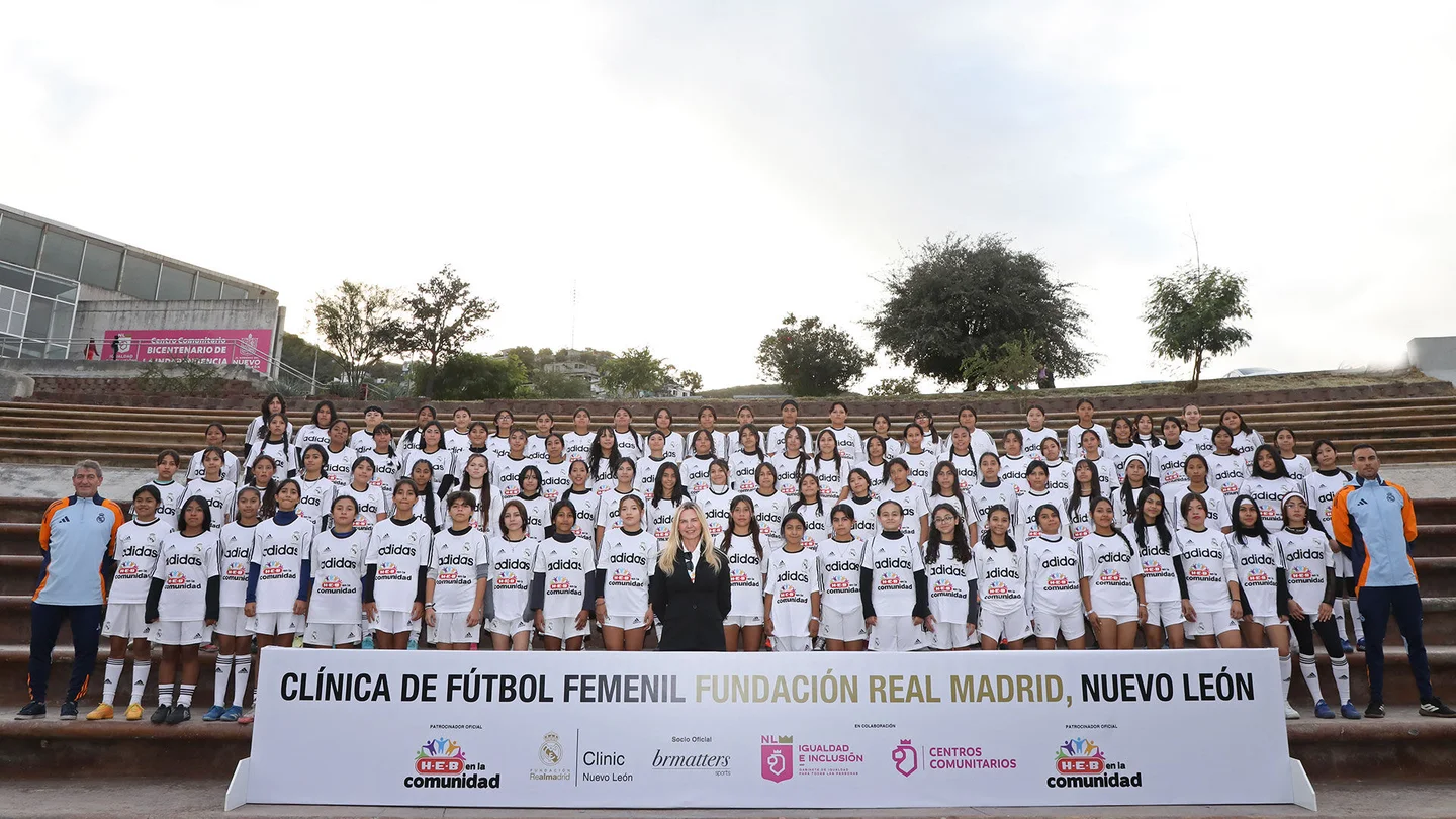 La Fundación Real Madrid impulsa la igualdad a través del deporte en Monterrey (México)