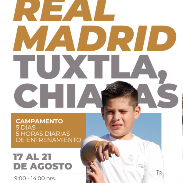 Campamento Fundación Real Madrid Chiapas 2026