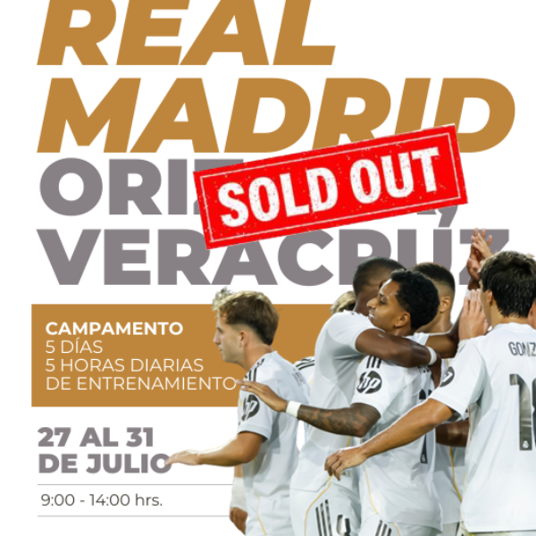 Campamento Fundación Real Madrid Orizaba 2026